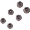 NIYATA 3 paia di inserti in silicone, compatibili con Samsung Galaxy Buds 2 R177, cuscinetti di ricambio antipolvere, piccoli/medi/grandi, 3 misure, colore: nero oliva