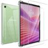 MEMELOKA Custodia per Lenovo Tab One/Lenovo Tab K9 8.7 Pollici + 2 Pezzi Vetro Temperato, Cover Protezione in TPU Morbido Ultra-Sottile con Airbag in Silicone Rinforzato
