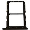 Generico Ricambio Compatibile con ZTE BLADE A75 5G Z2357N Try tray Vassoio alloggio porta scheda Dual SIM Card Sim 1 + SLOT SIM 2 slitta lettore (NERO)
