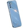 RankOne La Custodia del Telefono è Adatta per Redmi Note 10 5G / POCO M3 Pro 5G (6.5 Inches), Case per Cellulare in Silicone con Telaio Galvanico - Blu navy