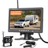 Hikity 1080P 7 Pollici IPS Monitor Con Wireless Telecamera Retromarcia Kit IP68 Impermeabile Telecamere Posteriore Avviso di Angolo Cieco Visione Notturna Telecamere per Auto Camion/Camper 12V-36V
