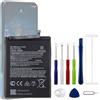 Vvsialeek Batteria di ricambio HQ480 compatibile con Nokia 8.3 5G con kit di strumenti 0