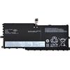 7xinbox 15.36V 54Wh 3516mAh L17M4P71 SB10K97623 01AV474 L17C4P71 SB10K97624 01AV475 L17M4P73 SB10K97638 01AV499 02DL003 Batteria di ricambio per Lenovo ThinkPad X1 Yoga 3rd Gen (X1 Yoga 2018) Series