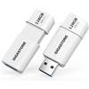 Gigastone Chiavetta USB 128 GB Set da 2, Z60 USB 3.2 Gen 1 Serie, R/W 120/80 MB/s alta velocità, Senza cappuccio con design retrattile, compatibile con interfaccia USB 2.0 / USB 3.0 / USB 3.1