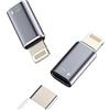 zoyuzan OTG Cuffie Adattatore tipo C a Lightning Cavo USB C Jack Caricabatterie Accessori (2 Pack) Per Apple iPhone 14 13 Per iPad Convertitore Lettore Schede Adattatore Type-C Tastiera Femmina Mouse