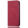 SEAHAI Cover per Motorola Moto G34 5G / Moto G45 5G, Ultra Sottile Custodia Premium Pelle Portafoglio Kickstand Slot per Schede [RFID Blocking] TPU Antiurto Flip Cover Libro - Rosso