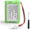 NEWASHAN Batteria 800 mAh 3,6 V Ni-MH compatibile con Slendertone Cintura System ABS 7 E70 X10 X70 Elettrostimolazione Fitness Apparecchio di sollevamento 3924-0000 Ricaricabile Batterie con