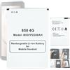 Aousavo BigFP2200AH batteria di ricambio compatibile con smartphone BRONDI 850 4G BL-42A BIGFP2200AH
