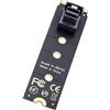 Cablecc U.2 Kit SFF-8639 NVME PCIe4.0 SSD Adattatore 22x80mm per Mainboard SSD 750 p3600 p3700 M.2 SFF-8643 Mini SAS HD