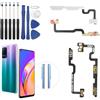 RongZy Tasto Power/Volume Flex Cavo per Oppo A94 4G Controlli Volume di Ricambio,Power On off Button, con Strumenti