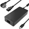 CHLOLMY TECH Adattatore caricatore AC 280W per MSI GE76 GE66 Raider GP76 GP66 Leopard Clevo X170SM-G X170KM-G ADP-280BB B A18-280P1A S93-0409330-C54 Cavo di alimentazione per computer portatile