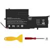 ASUNCELL 11.4V/56Wh PK03XL Batteria per PC portatile per HP Spectre X360 13-4000, 13-4100 13-4200 Series, Spectre Pro X360 G1 G2 Series, PK03XL 788237-2C1 789116-005 HSTNN-DB6S TPN-Q157
