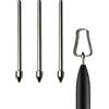 Peixiong 3 punte in metallo per Samsung Galaxy Tab S Pen S10+/S10 Ultra/S9/S9FE+/S9 Ultra/S8/S8+/S8+/S8 Ultra/S7/S7 FE/S6/S6 Lite S Pen Tip/Nibs con attrezzi