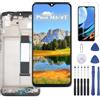 YHX-OU 6.53 Nero Schermo LCD con Telaio per Xiaomi Poco M3 M2010J19CG Redmi 9T M2010J19SG Schermo Completo Touch LCD Display di Ricambio con Pellicola di Protezione Dello Schermo e Strumenti
