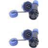 bayzconn 2 connettori per aeronautica SP13 a 3 poli, maschio e femmina femmina cavo connettore IP68 2 pin Aviation maschio per lampade esterne 250 V 13 A