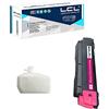LCL Cartucce di Toner Compatibile TK590 TK-590 TK590M TK-590M 1T02KVBNL0 | Sostituzione per Kyocera ECOSYS M6526cdn P6026cdn M6026cdn M6500 Series M6026cidn M6526cidn M6000 Series FS-C2526MFP(Magenta)