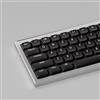 Sumgsn 112 Keys Low Profile Keycaps, Shine Through Keycaps, Doubleshot nero per 68 84 87 98 100 104 tastiera meccanica