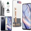 RongZy LCD Display per 6.57 Oppo Reno4 Z 5G/Reno4Z 5G CPH2065 Schermo LCD Touch Screen Assemblea Sostituzione di Vetro Digitalizzatore con Strumenti(Nero)