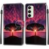 KENHONER Custodia per Samsung Galaxy S24 FE 5G, Albero | Portafoglio Pelle PU, Magnetica, Resistente Agli Urti, Scomparto Carte Credito, Pieghevole, Flip Libro, Motivo