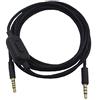 Pwshymi Cavo Audio per Cuffie da Gioco, Adattatore Cavo Audio Controllo Microfono Volume per G233 G433 GPRO GPROX