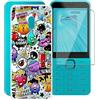 AQGGESH Custodia per Nokia 235 4G 2024 (2.8) con 1 X Pellicola Protettiva, Ultra Sottile Antiurto AntiGraffio Trasparente Morbida Silicone TPU Cover per Nokia 235 4G 2024 - XS40
