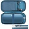 Lebakort Duro Viaggio Caso Custodia per Bose SoundLink Flex (2a Gen) Diffusore Portatile Bluetooth Diffusore Wireless Impermeabile per Esterni (Blu navy)