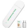 EIOTCLUB Internet mobile 4G LTE Surfstick con WiFi 6, 150 Mbit/s, USB Dongle WLAN Hotspot per computer portatile/PC, Plug & Play, SIM preinstallata