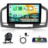 Inefala 4+128G Autoradio per Buick Regal 2009-2013/Opel Insignia 2008-2013 Android 15 mit 9'' In-Cell Schermo Soporta Wireless Carplay und Android Auto Mirror Link Radio FM/RDS GPS WIFI Bluetooth SWC