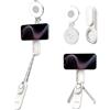 TELESIN Mini Magnetico Bastone Selfie Treppiede + C03 Luce Selfie Magnetica, Bastone Selfie con Telecomando Zoom Bluetooth, Compatibile con per iPhone/Android, per TikTok,Video,Viaggi,Live Streaming