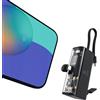 ONES Caricabatterie portatile, Power Bank ricarica rapida 5000mAh, Display Digitale LED, mini caricatore backup per iPhone 16 15 14 13 12 11 Samsung ecc., spina USB C e cavo lighting, nero