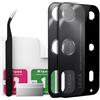Eonpam Vetro Fotocamera 2 Pezzi per Huawei P40 Pro+ Plus ELS-N39/AN10 | Qualità originale lente fotocamera lente posteriore ricambio HD camera glass con kit riparazione.