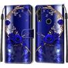 SIENIANLINE Custodia Premium per Huawei P Smart Z / Y9 Prime 2019 / Enjoy 10 Plus / Honor 9X / 9X Pro - Flip Case in Pelle