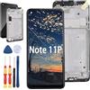 Yuxyiony Nuovo Schermo di Ricambio per Ulefone Note 11P Display LCD Riparazione dello Schermo e Sostituzione Strumento Accessori..