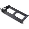 GeeekPi DeskPi RackMate Accessories SBC Shelf 1U Rack Shelf, supporta Raspberry Pi/Jetson Nano/RockPi 5B/Dev Board e HDD/SSD da 2,5 pollici, per DeskPi RackMate T1/T0/T2 Rackmount e Server Rack da 10