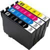 ESMONLINE Set di 4 cartucce compatibili in sostituzione di Epson 16 XL per Workforce WF-2760DWF 2750DWF 2660DWF 2650DWF 2630WF 2540WF 2530WF 2520NF 2510WF 2010W