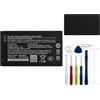 E-yiiviil Batteria di ricambio BA-L4M compatibile con Nokia 220 4G 235 4G 3210 4G 1450mAh/3,8V con strumenti