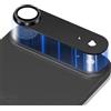 MiRowy Pellicola Fotocamera para iPhone 17 Air, 9H Vetro Temperato Cámara Protector, Pellicola Protettiva Obiettivo Fotocamera para iPhone 17 Air, Nero