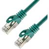 SeKi Cavo di rete S/FTP PIMF, cat. 7, 10 m, verde, cavo patch Gigabit Ethernet LAN DSL CAT7