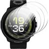 GIOPUEY Pellicola Protettiva per Suunto Run, [4 Pezzi] Vetro temperato Schermo Protezione Pellicola [Copertura Completa] [Anti-graffio] - Trasparente