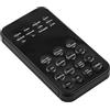 WANGCL Universal Portable Voice Changer, 12 effetti sonori, USB, Windows, PC, console di gioco, mobile, tablet, strumento musicale