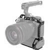 SMALLRIG Gabbia R5 Gabbia R6 Cage per Canon EOS R5/R6 con Impugnatura Batteria BG-R10, Gabbia per Fotocamera per Film in Lega di Alluminio con Attacco per Scarpe - 3464