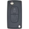 DGTech DigitalTech® - Cover 2 pulsanti compatibile con chiave Peugeot, Citroen e Fiat CE0536 con spadino VA2.