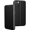 BYONDCASE Custodia iPhone 11 Pro Max Nero Cover [iPhone 11 Pro Max portafoglio Pelle Sintetica] Antiurto incluso Chiusura magnetica, slot per carte di credito e funzione di supporto