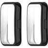 WIIKAI 2 Pacchi Cover Morbide Compatibile con HUAWEI band 9/9 NFC band 8/8NFC Custodia Proteggi Schermo TPU, Protettiva Case.(Nero)