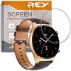 REY Pack 6X Pellicola salvaschermo per Honor Watch GS 3, qualità Premium