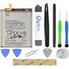 OnlyTech - Kit di riparazione Batteria di ricambio Premium per Samsung Galaxy A20E - 3000mAh con 10 Strumenti e Adesivo