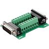 PENGLIN DB15 Maschio a Femmina Connettore Seriale,RS232 D-Sub 15 Pin Maschio a Femmina Adattatore Seriale