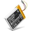 CELLONIC 1x Batteria per Headset/Auricolare/Cuffie Compatibile con HyperX Cloud Alpha, Cloud Flight, Cloud Flight S, PL644050 - (1500mAh, 3.7V)