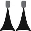 Pod Linen Supporto per altoparlanti in Poliester, Elastan, Nero, Universale, 180 cm, 50 cm, 180 cm, 8942855779026