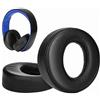 SOULWIT Cuscinetti Auricolari Di Ricambio per Sony Gold Wireless Playstation PS4 Headset, 2014 Version, Model CECHYA-0083 (Nero)